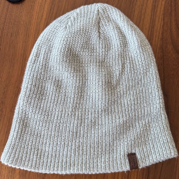 Unisex Calvin Klein Beige Knit Beanie - Picture 1 of 2